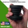 DRAINADO - Multi Vacuum Hose to PVC Pipe Adapter -