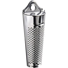 Silver Multifunctional Kitchen Stainless Steel Ginger Garlic Nutmeg Grater Nut Walnut Lemon Hand Planer Tool Lemon ZesterDurable and Professional Kitchen Tool Garlic Presses