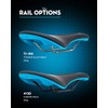 Peaty's Monarch Saddle - Mountain Bike Seat, 260mm, 4130 Rail,