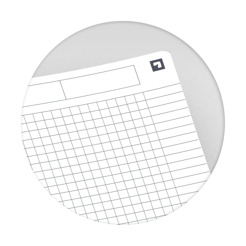Hamelin Papierbrands 353002402 Spiralbuch Oxford Office, Optik Paper 90 g/qm,