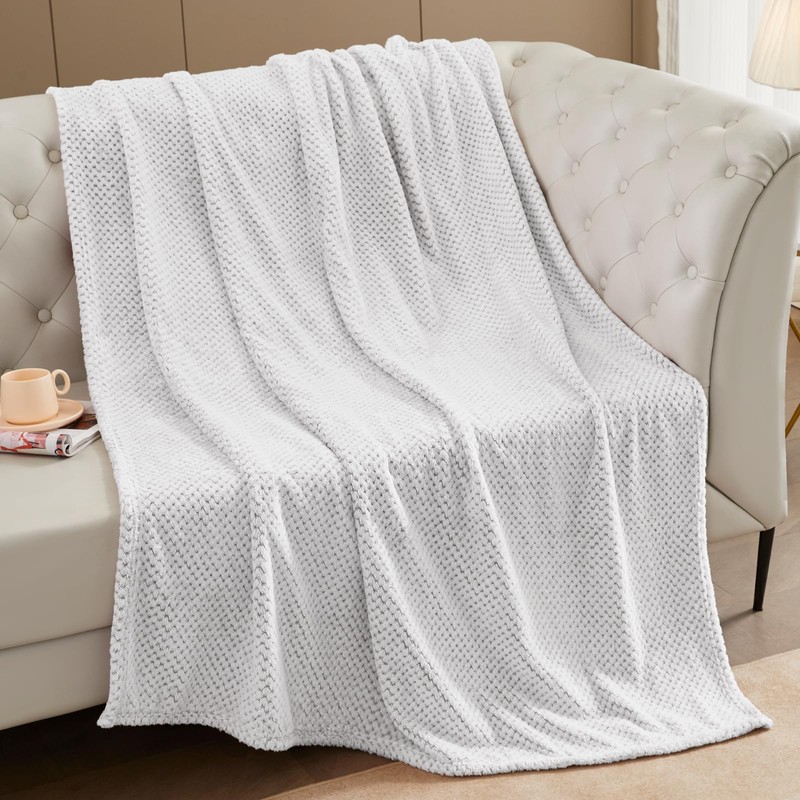 Exclusivo Mezcla Extra Large Fleece Throw Blanket, 127x178 CM Soft