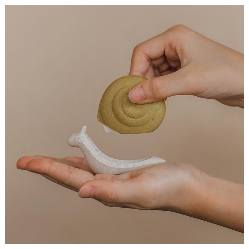 Snail Unboxing Cutter - Sustainable Ceramic Blade Box Cutter (Green)