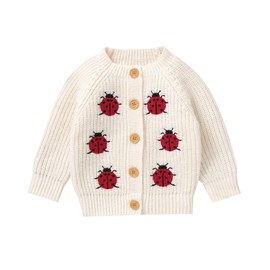 mimixiong Baby Toddler Sweater Knitted Pullover Long Sleeve Jumpers Soft Cozy Knitwear Boy Girl Clothes