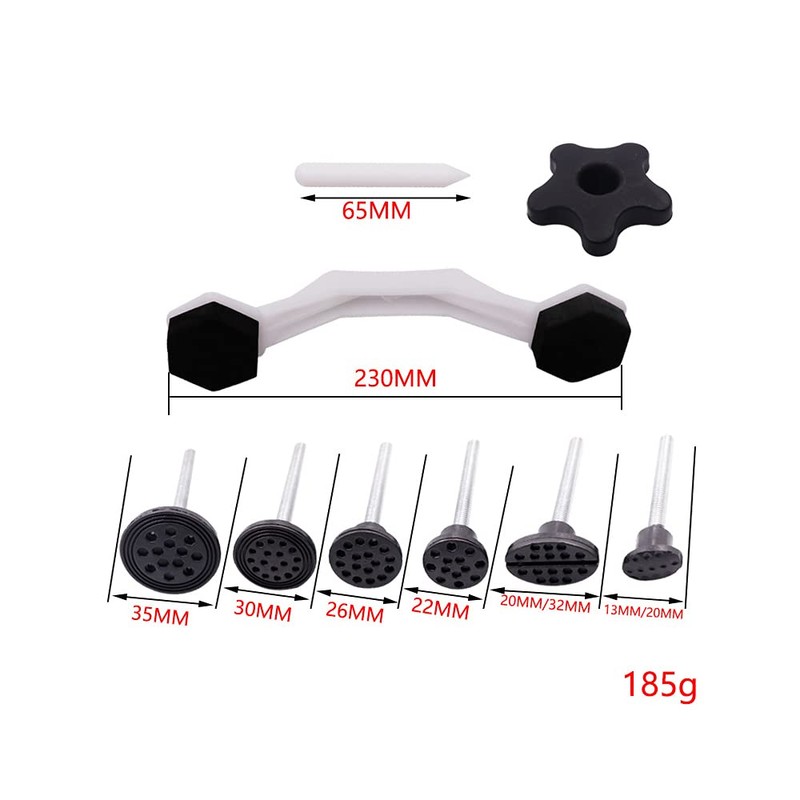 Tiardey 8Pcs Puller Tabs for Car Dent Removal,Auto Body Paintless