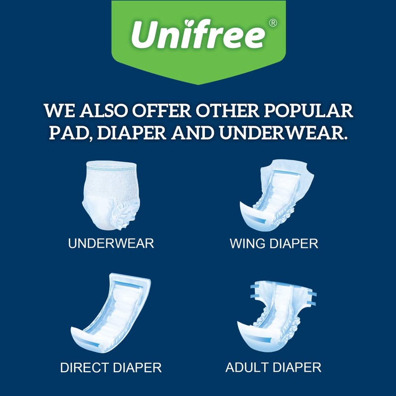 Unifree Portable Changing Pads, Under Pads, Bed Pads, Ultra Soft,