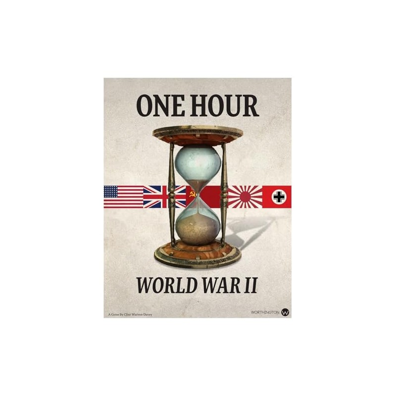 Worthington Games One Hour World War II Strategic Board Game.