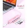 LENTION Hub USB C con HDMI 4K, PD 100W, USB-A