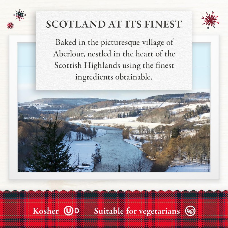 Walker’s Assorted Mini Shortbread Cookies in Festive Shapes- Snowman Shortbread