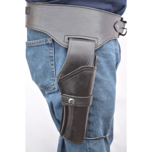 Gun Holster & Belt Cowboy Western Style Rig .44/.45 Cal