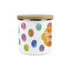 Purely Home Polka Dots Decaf Tea Storage Canister - Multicoloured