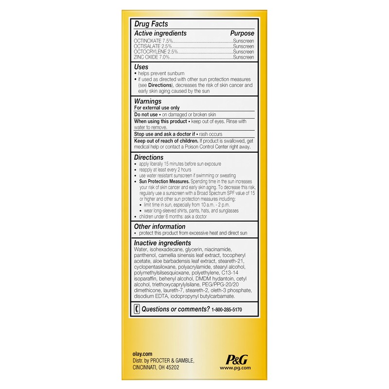 Olay Complete All Day Moisturizer with Broad Spectrum SPF 30