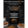 Kitchen Elite Digital Air Fryer Oven, Compact Cooker with Window,