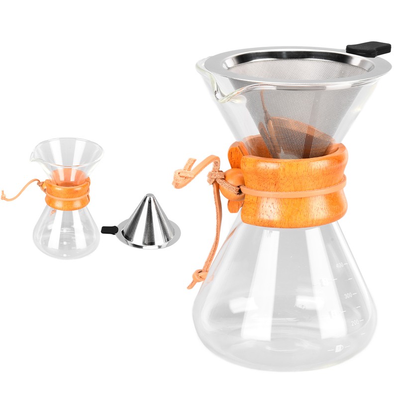 Coffee Pot Glass Coffee Kettle Pour Over Coffee Maker Simple