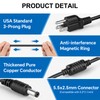 24V 6A Power Supply, AC to DC Adapter 100V-240V to