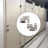 Fenteer Bisagras para mampara de Inodoro, bisagra de Puerta, Accesorio