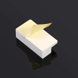 Boquite 5pcs Magnetic Reed Switch, Recessed Wired Door Window Sensor Magnetic Switch Home Alarm System for Window and Wooden Door, Normally Closed NC Type