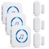 SanJie Door Chime, Door Open Contact Sensor Alarm with 500
