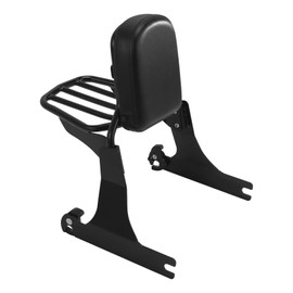 TCMT Passenger Sissy Bar Backrest Luggage Rack Fit For Harley Softail Breakout FXSB 13-17