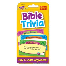 Trend Enterprises Trend Enterprises Bible Trivia Flash Cards