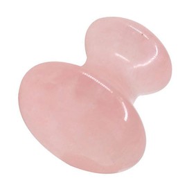 Healeved Jade Gua Sha Massage Tool Mushroom Shape Rose Quartz Facial Massager for Wrinkle Removal Eye Care Skin for Home Spa and Beauty Salons