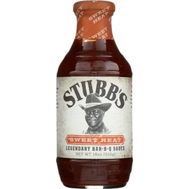 Stubb's Sweet Heat Bar-B-Q Sauce 18 oz (Pack of 3)