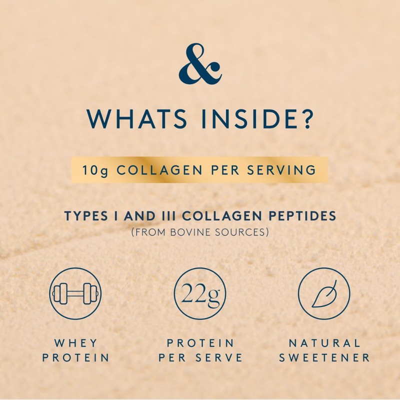 Dose & Co Collagen Protein Powder - Vanilla, 420g |