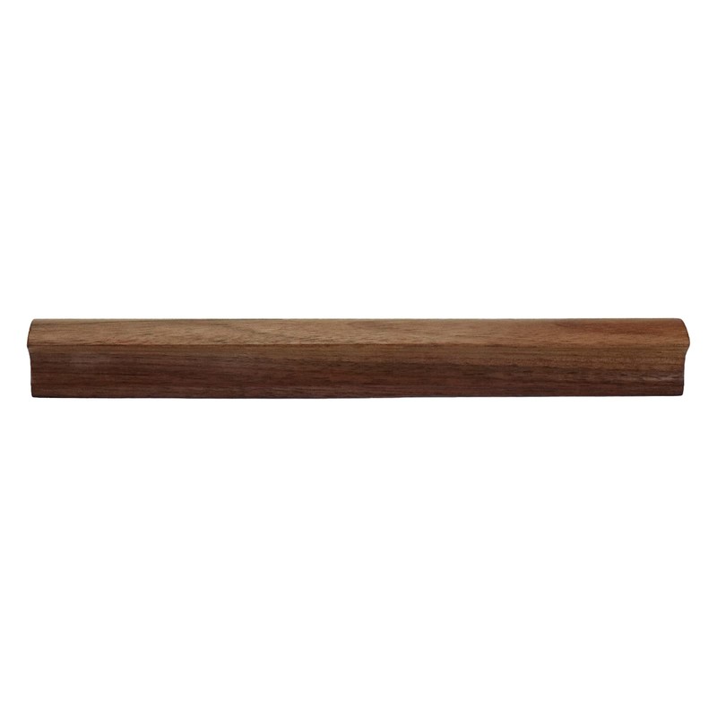Savagrow 10pcs Walnut Wood Cabinet Solid Pulls 7.56" Hole Center