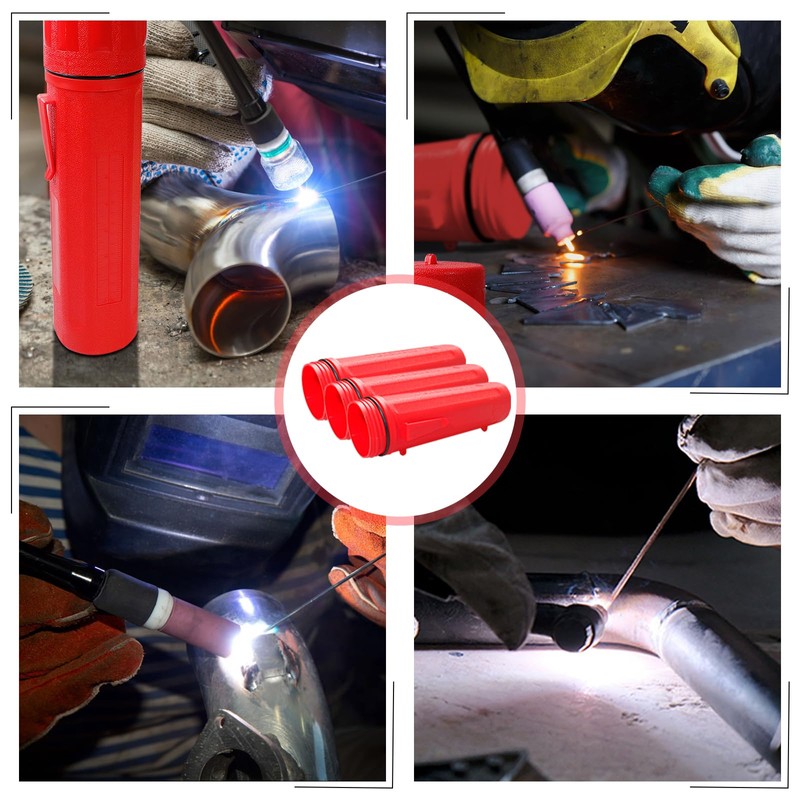 5 Pcs Electrode Rod Storage Tube 14 Inch Welding Rod