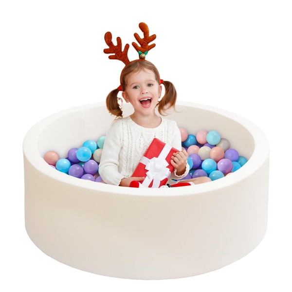 IAGBIBUI IAGBIBUI Baby Ball Pit for Toddlers, 35.4"x 11.8" Foam