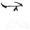 Alphax Crystal Clear Non-polarized Replacement Lenses for Oakley Radar EV