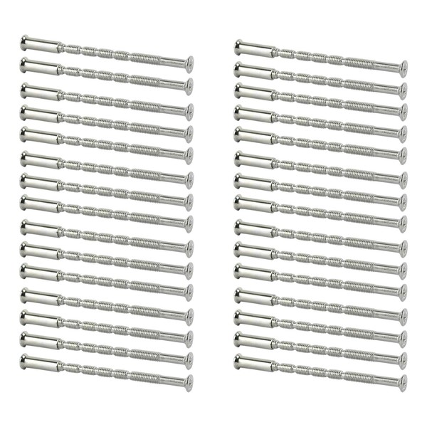 30PCS Door Handle Fixing Screws and Sleeves Set,Hollow Door Fixings,M3