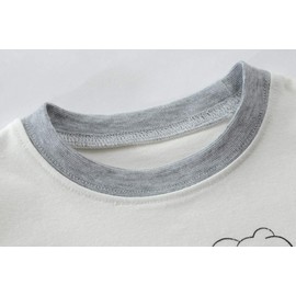 Little Hand Boys Pyjamas Train 100% Cotton Toddler Pjs Kids Long Sleeve Sleepwear Clothes Set Nightwear 4-5 Years