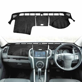X-Car Dash Mat Pad Cover Non-Slip for Isuzu MU-X MUX 2013-2021 Microfiber Leather