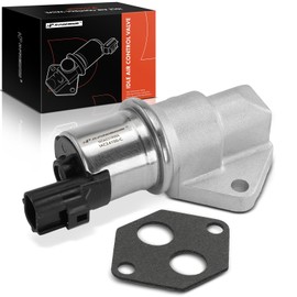 A-Premium Fuel Injection Idle Air Control Valve Compatible with Ford Escape 2001-2004, Focus 2000-2004 & Mazda Tribute 2001-2004 & Mercury Cougar 2001-2002, 2.0L 2.5L, Replace# YF0920660A, YF0920660B