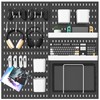 MULSAME Pegboard Combination Kit, 25.2" x 25.2" Wall Mounted Storage