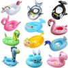 Children's Inflatable Swimming Seat Ring with Animal Patterns lf382 Blue Dinosaur 5ea