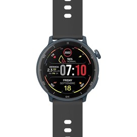 STEREN Smart Watch Bluetooth Touch AMOLED con función GPS, 1.4", 3 ATM, 22 mm Color Gris