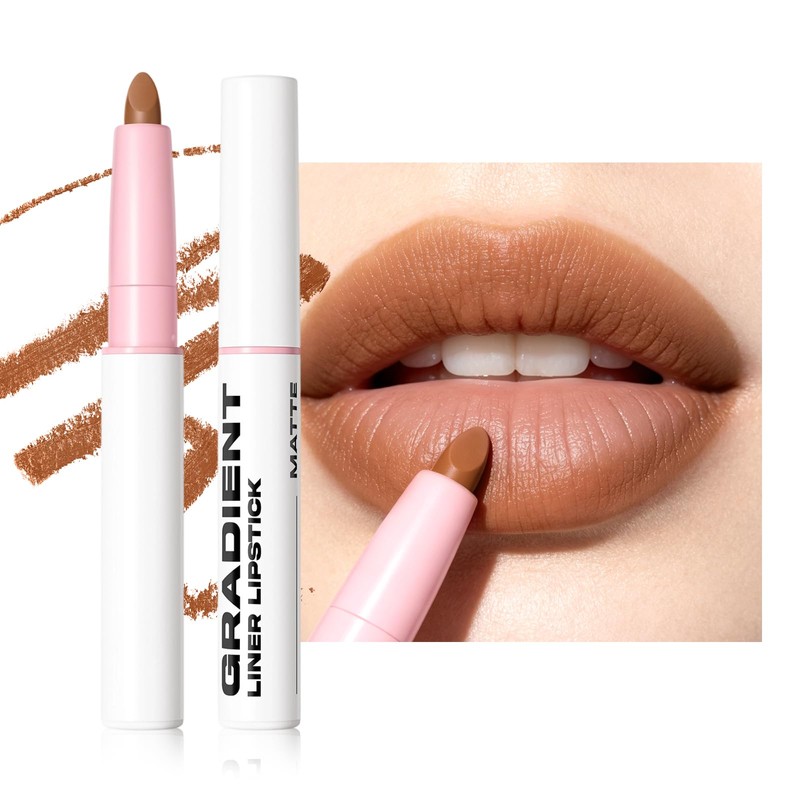 Erinde Lápiz Perfilador de Labios Cremosa Mate, Larga Duración, #01