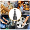 sourcing map 2pcs Magnetic Nut Driver 17mm Hex Drive Socket