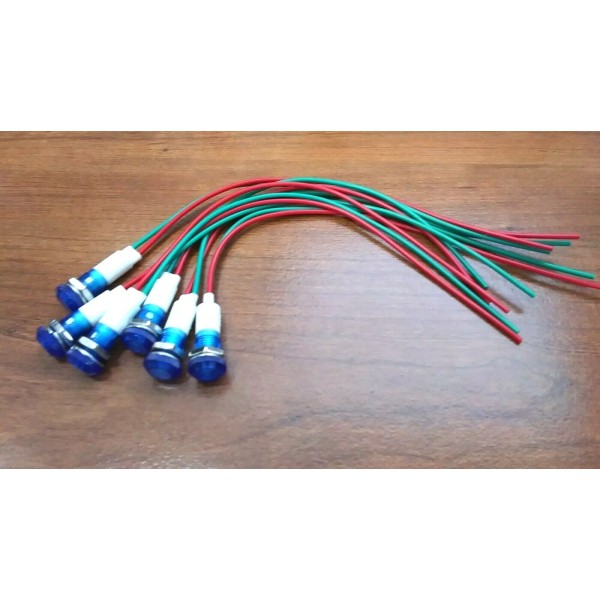 BBT 6 BBT 12 volt DC Waterproof Blue LED Low-Profile