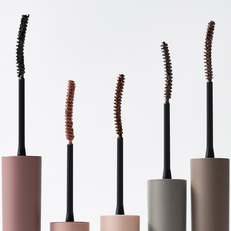 mude. Inspire Skinny Curling Mascara 1+1 Set (Black / Mute