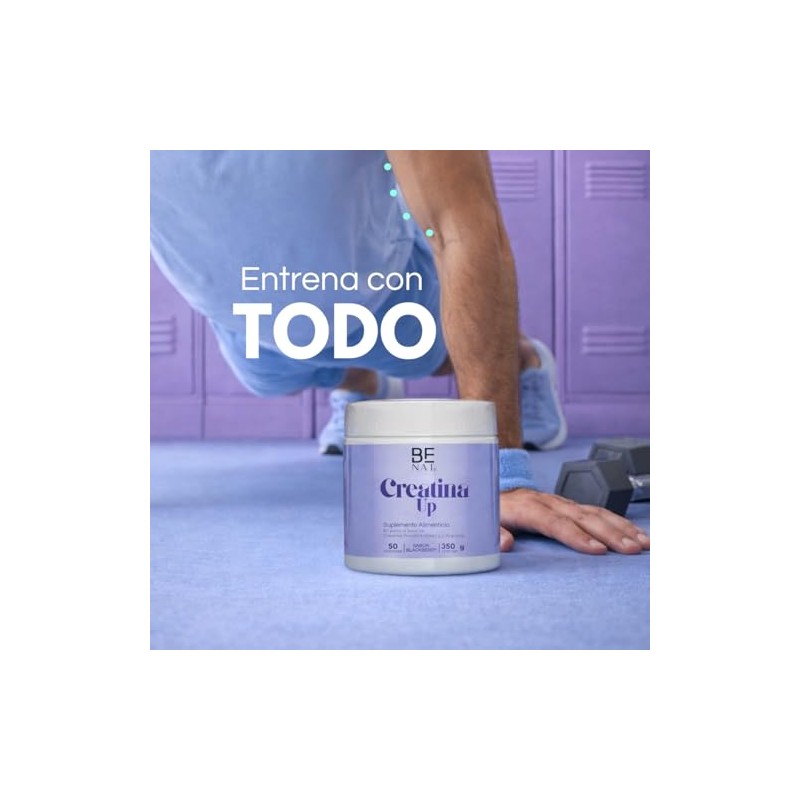 BENAT Creatina Monohidratada + L-Arginina + Electrolitos | 350 g