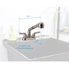 Utility Sink Faucet, Laundry Room Faucet with Pull Out Sprayer,