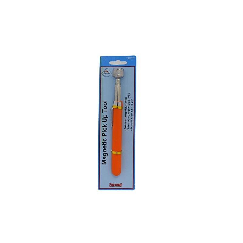 SHINE MAGNETIC PICK UP TOOL 10 LBS TELESCOPIC HIGH VISIBLE