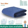 Washable Waterproof Incontinence Bed Pad with Absorbent Layers and Non-Slip