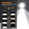 KARSAM White/Amber LED Fog Lights for 2013-2024 Jeep Wrangler JK