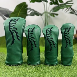 Abstract Tiger Golf Club Head Cover, Green, Durable & Waterproof, Enhanced Protection for Drivers and Woods - Colour: Driver