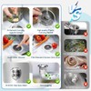 Upgraded 3in1 Kitchen Sink Drain Strainer & Sink Stopper,304 Stainless