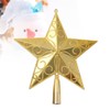 TENDYCOCO 20cm Star Tree Topper Christmas Tree Topper 5 Point