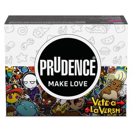 PRUDENCE Edición VALV Chicle, Condón Sensitivo Ultra Delgado, Paquete con 12 Cajas con 5 Condones Cada Una